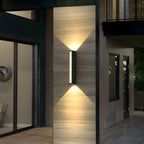 VertaStone | Modern Outdoor Wall Sconce with Energy-Efficient LED Bulbs | Sleek Design for Elegant Illumination