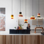Vibrant Macaron | Pendant Light with Adjustable LED Shades | Colorful Kitchen Pendant Lighting for Custom Ambiance
