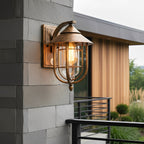 Vintage Birdcage | Outdoor Wall Lantern with Waterproof Design | Classic Style for Timeless Entryways