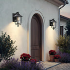 Vintage Birdcage | Outdoor Wall Lantern with Waterproof Design | Classic Style for Timeless Entryways