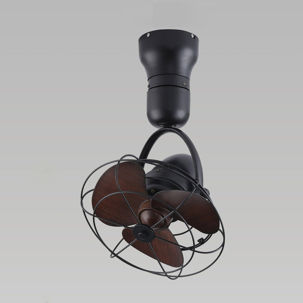 Vintage Ceiling Fan | 6-Speed DC Motor with Swing Rotation | Stylish Airflow Solution for Any Room
