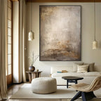 Wabi Sabi | Abstract Canvas Prints with Hand-Painted Design | Unique Wall Art for Artistic Ambiance