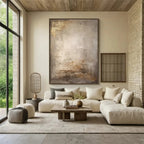 Wabi Sabi | Abstract Canvas Prints with Hand-Painted Design | Unique Wall Art for Artistic Ambiance