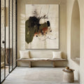 Wabi Sabi | Hand-Painted Abstract Canvas Art with Unique Design | Customizable Wall Decor for Artistic Spaces