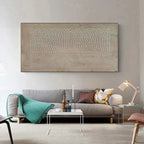 Wabi Sabi | Textured Canvas Art with Hand-Painted Detail | Unique Wall Decor for Artistic Ambiance